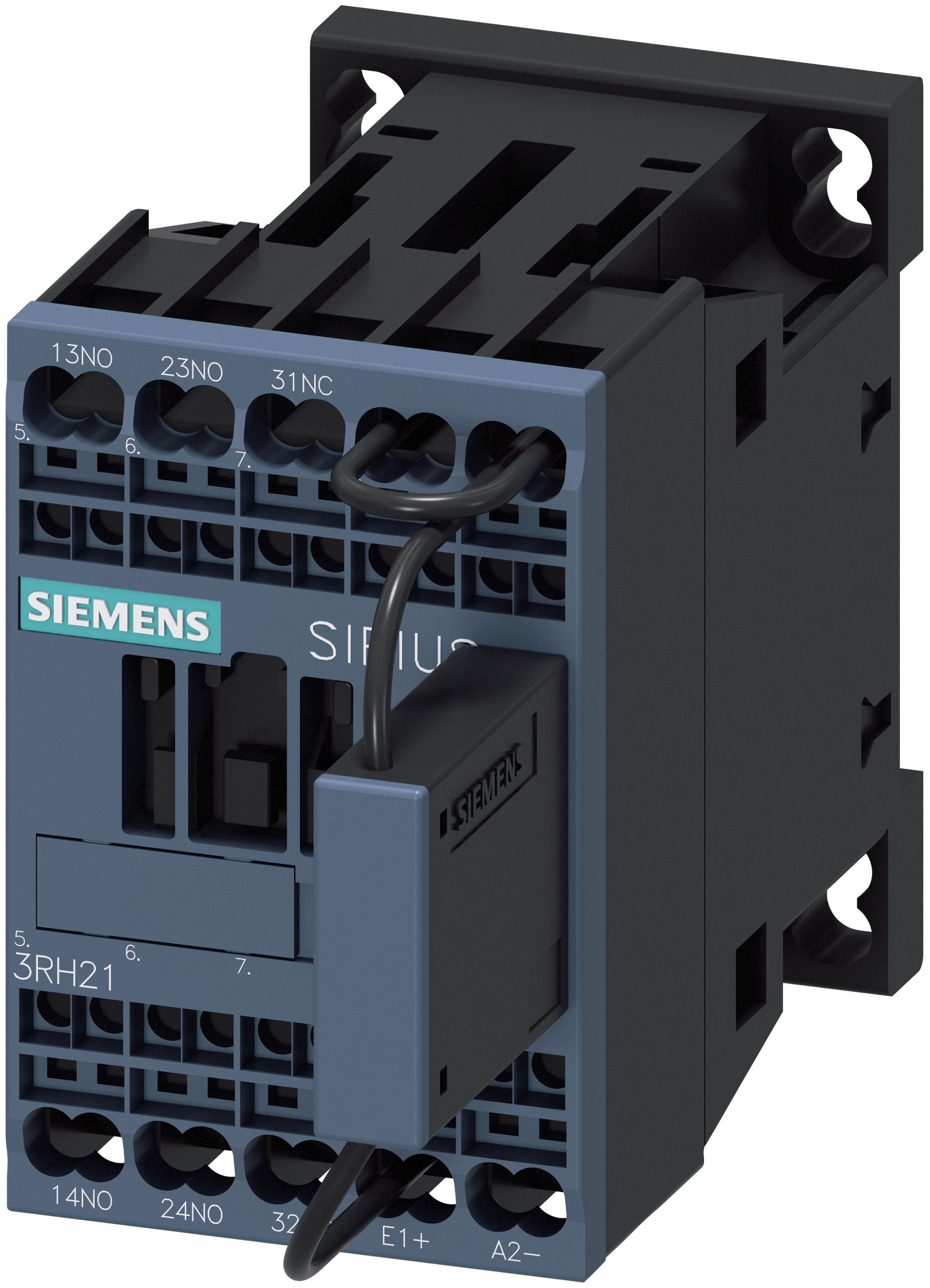 Siemens SIRIUS 3RH2 Contactor Relay, 10 A, 2NO + 1NC