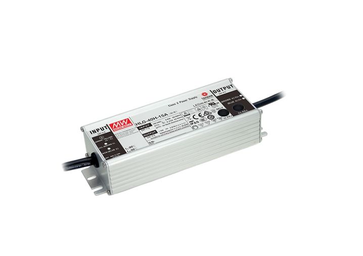 MEAN WELL LED Driver, 15V Output, 40W Output, 2.67A Output, Constant Current / Constant Voltage Dimmable