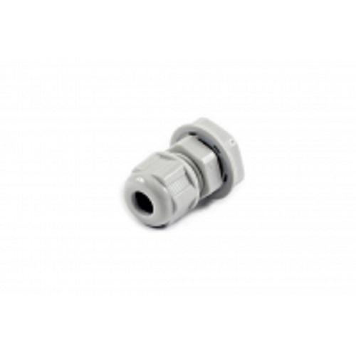 Hammond 1427NCG Series Grey Nylon Cable Gland, PG7 Thread, 3mm min., 7mm max., IP68