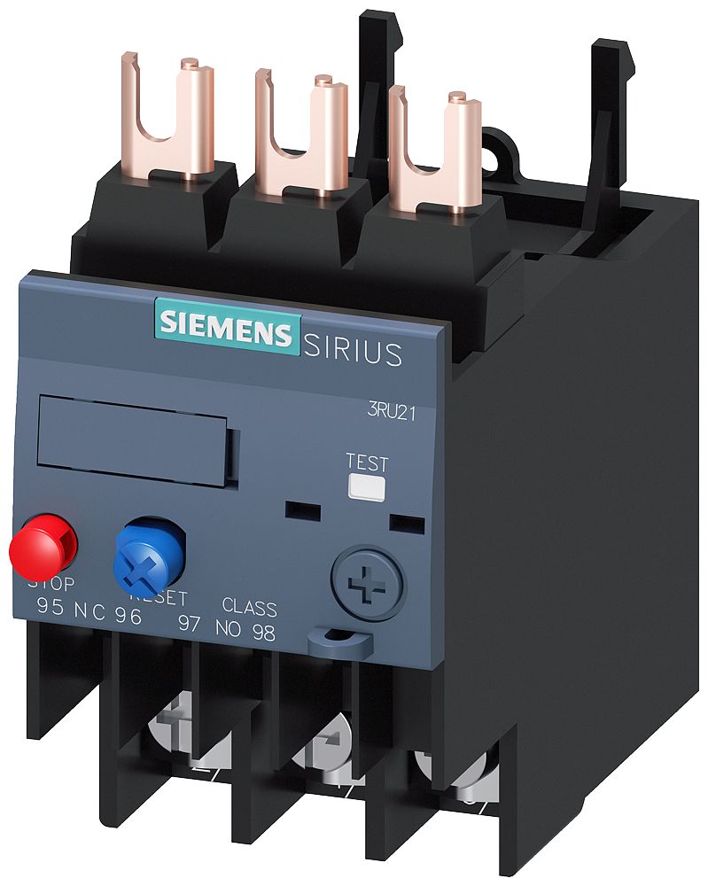 Siemens 3RB Overload Relay 1NC/1NO, 50 A F.L.C, 4 A Contact Rating, 45 kW, 3P, SIRIUS
