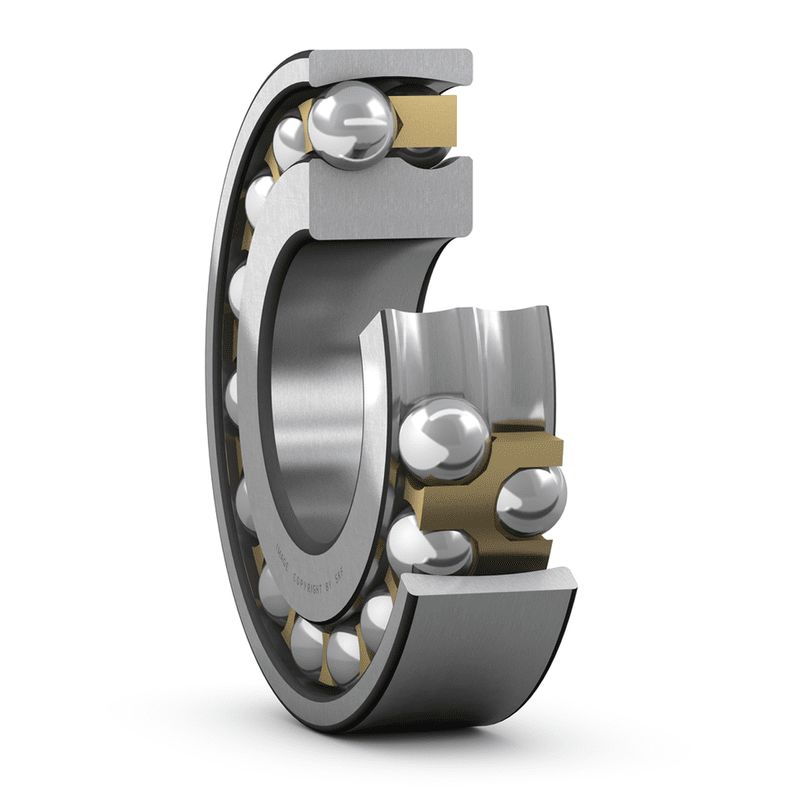 SKF 2304 M 20 mm ID 2 Row Ball Bearing -, 52 mm OD
