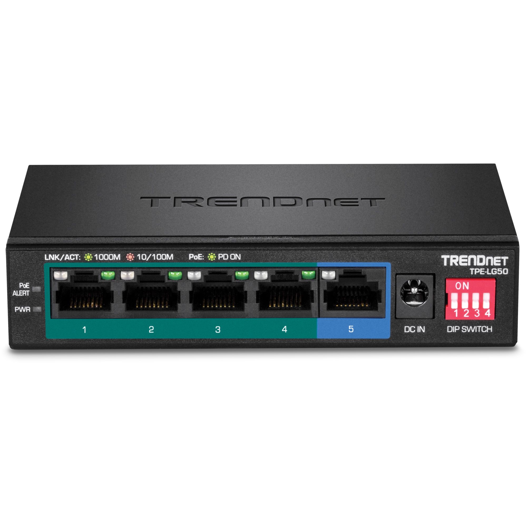 5-Port Gigabit Long Range PoE