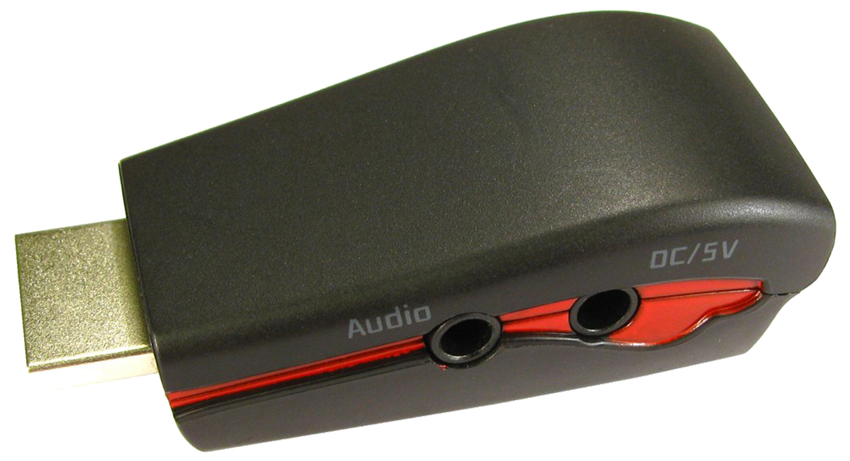 HDMI TO VGA & AUDIO CONVERTOR DONGLE