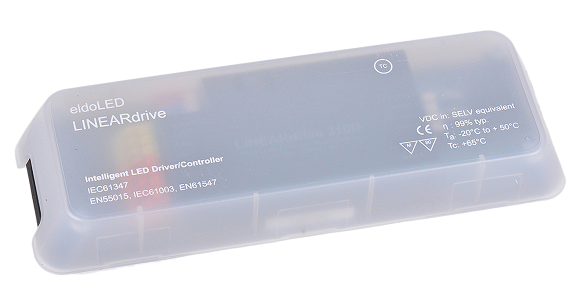 eldoLED LED Driver, 12 → 24V Output, 200W Output, 8A Output, Constant Voltage Dimmable