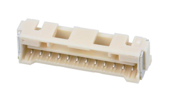 Molex 502443 Series Vertical Surface Mount PCB Header, 12 Contact(s), 2 mm Pitch, 1 Row, Shrouded