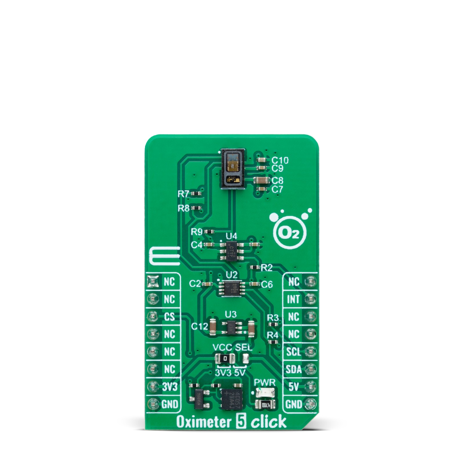 MikroElektronika Oximeter 5 Click Development Board for MAX30102 MikroBus