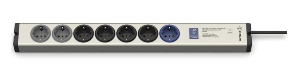 Bodo Ehmann Type F - German Schuko 7 Gang Power Distribution Unit, 1.5m Cable, 16A, 250 V