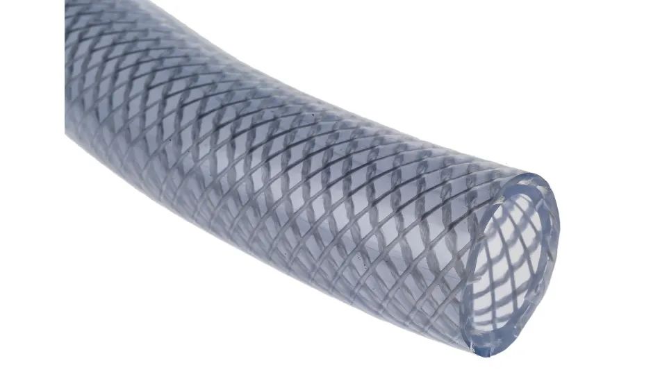 RS PRO PVC, Flexible Tube, 3mm ID, 8mm OD, Clear, 25m