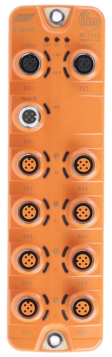 ifm electronic AL Series Sensor Box, M12, 8 port