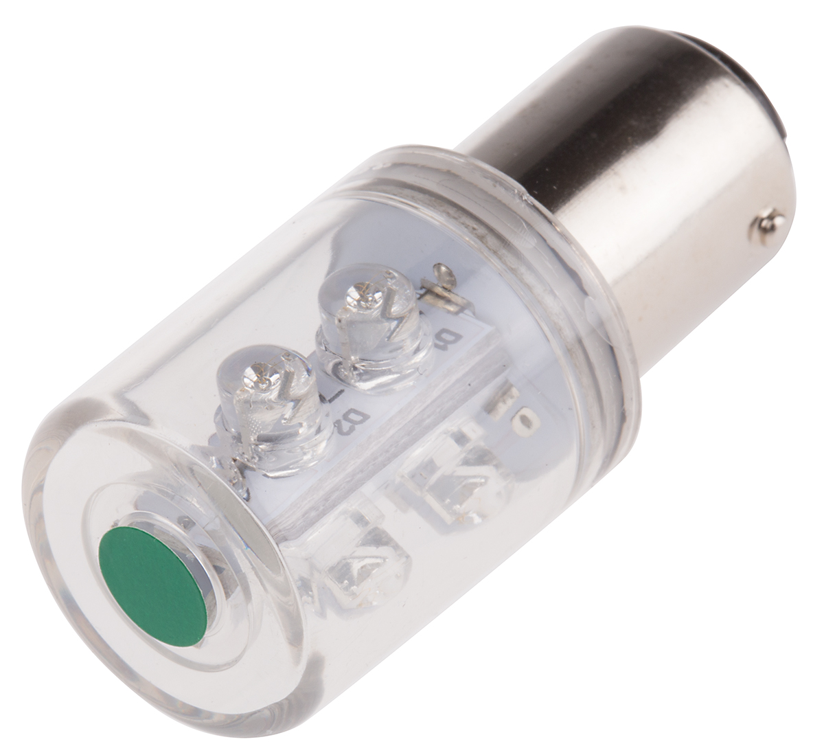 RS PRO Green, BA15d 130 V ac