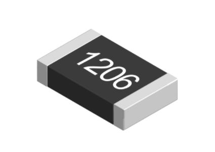 RS PRO RS 18 Ω, 1206 Thick Film Surface Mount Resistor ±1 % 0.25 W