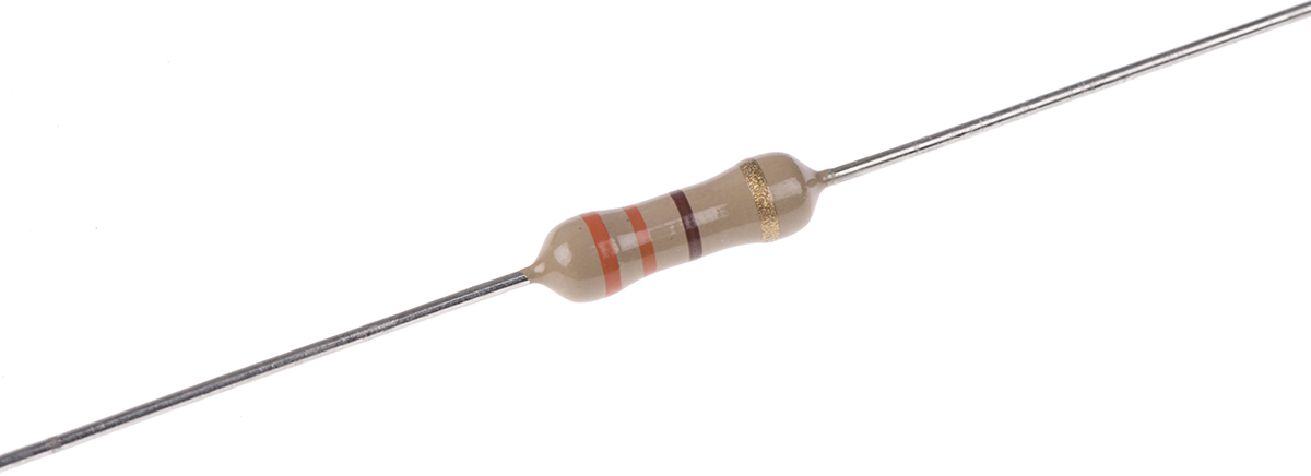 TE Connectivity 330Ω Carbon Film Resistor 0.5W ±5% CFR50J330R