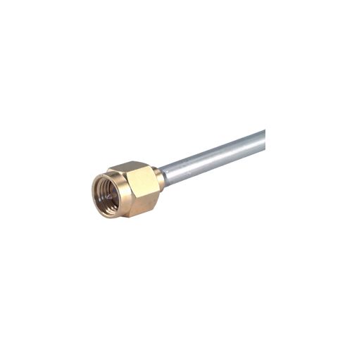 Huber+Suhner 11_SMA Series Plug Cable Mount Coaxial PCB Connector, 50Ω, Solder Termination, Straight Body