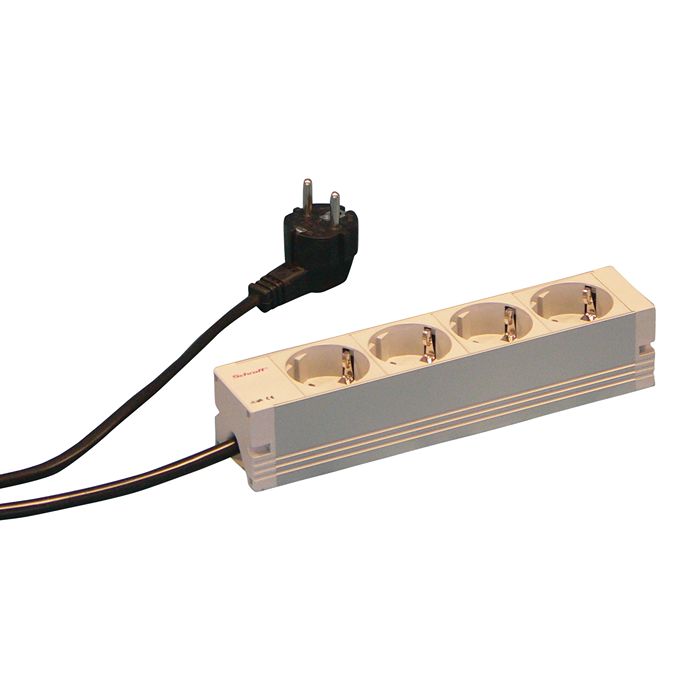 nVent SCHROFF 60110 Series Socket Strip, 210 x 44mm