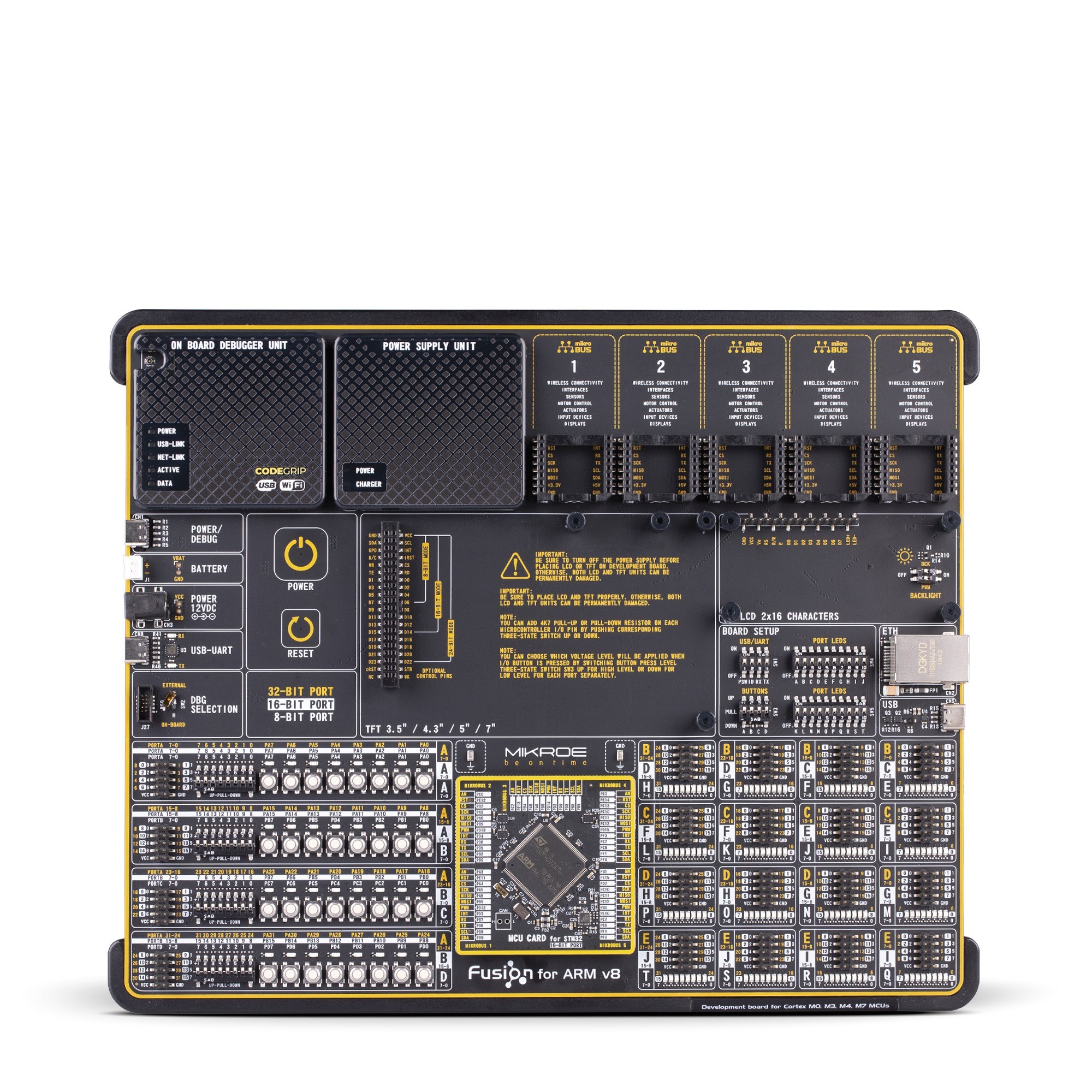 Brand-Rex Fusion For ARM v8 Over USB-C Development Board
