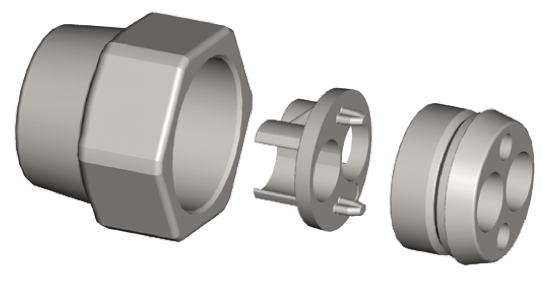 ITT Cannon, 121 Connector Seal diameter 20.1mm for use with APD Series
