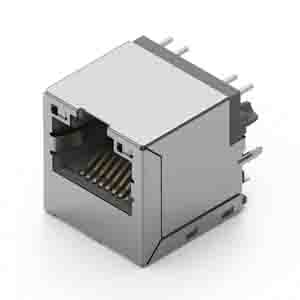 Through Hole Lan Ethernet Transformer, 16.7 x 16.5 x 16.9mm