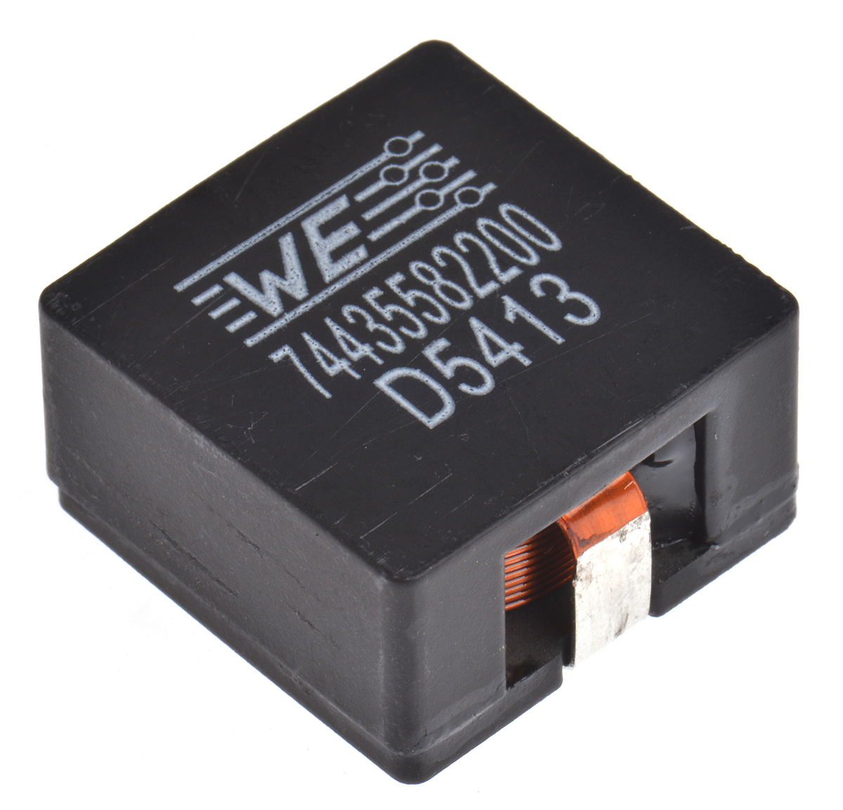 Wurth Elektronik, WE-HCI, 2212 Yes Wirewound Surface Mount Inductor with a Manganese Zinc Ferrite Core, 22 μH Flat Wire