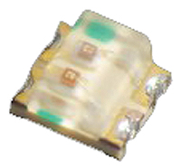 Kingbright2.5 V Green & Red LED 1616 (0606)  SMD, KPTB-1615SURKCGKC