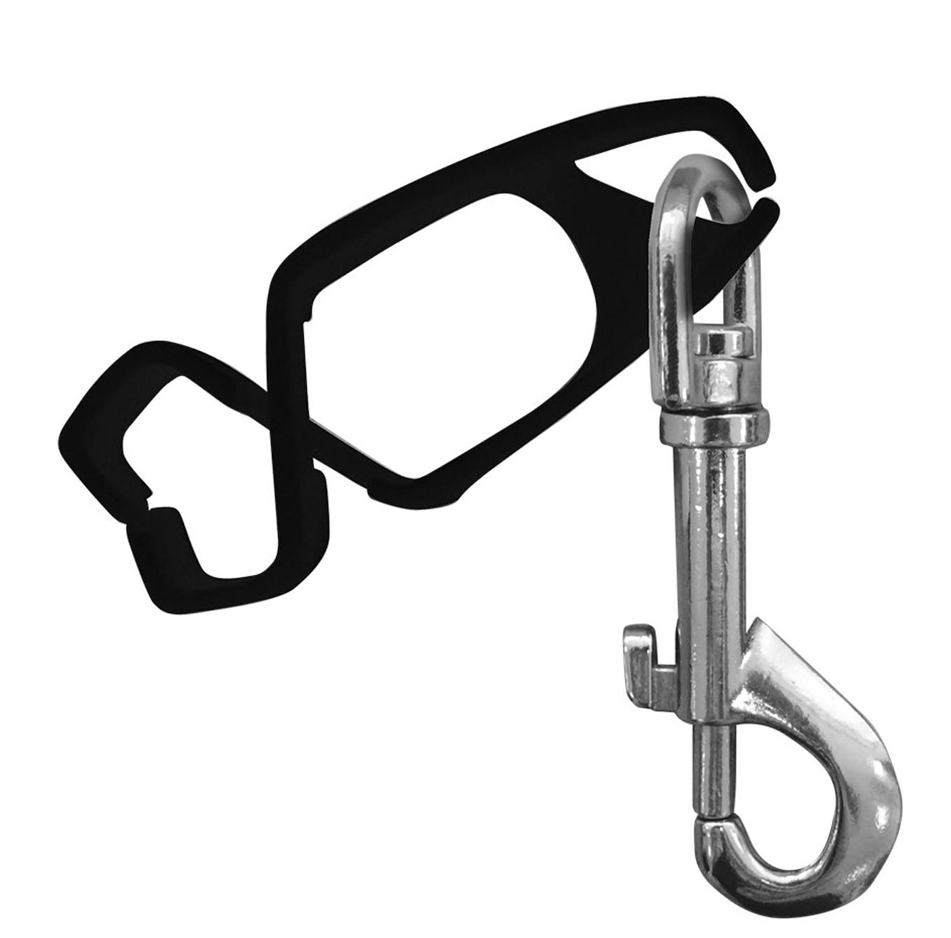 Portwest Black Zinc Alloy, Santoprene, Acetal Copolymer Glove Grabber 60 mm