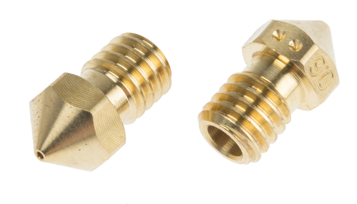 Ultimaker Nozzle Kit for use with Ultimaker 2+ / Olsson Block 0.6mm