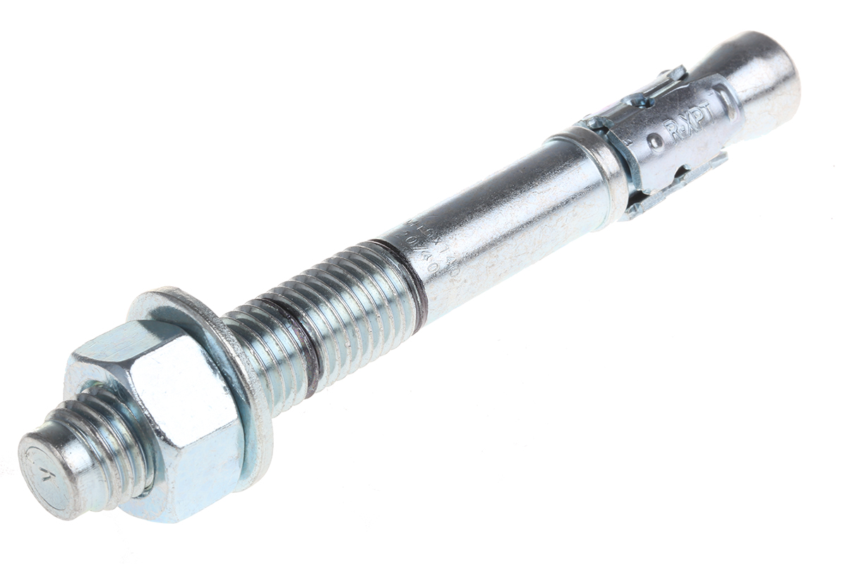 RawlPlug Steel Wall Plug 16mm x 140mm, 16mm Fixing Hole