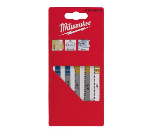 Milwaukee, 15 Teeth Per Inch Multiple Materials 55mm Cutting Length Jigsaw Blade