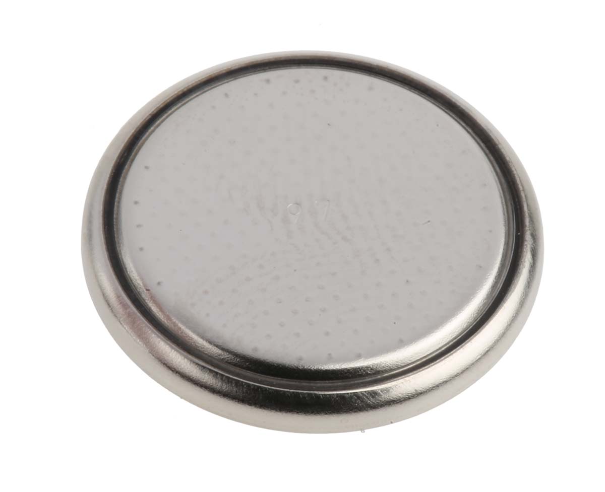 Panasonic CR1620 Button Battery, 3V, 16mm Diameter