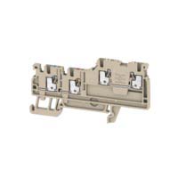 Weidmuller 1992260000 A Series Beige, 1.5mm², Double-Level, Push In Termination