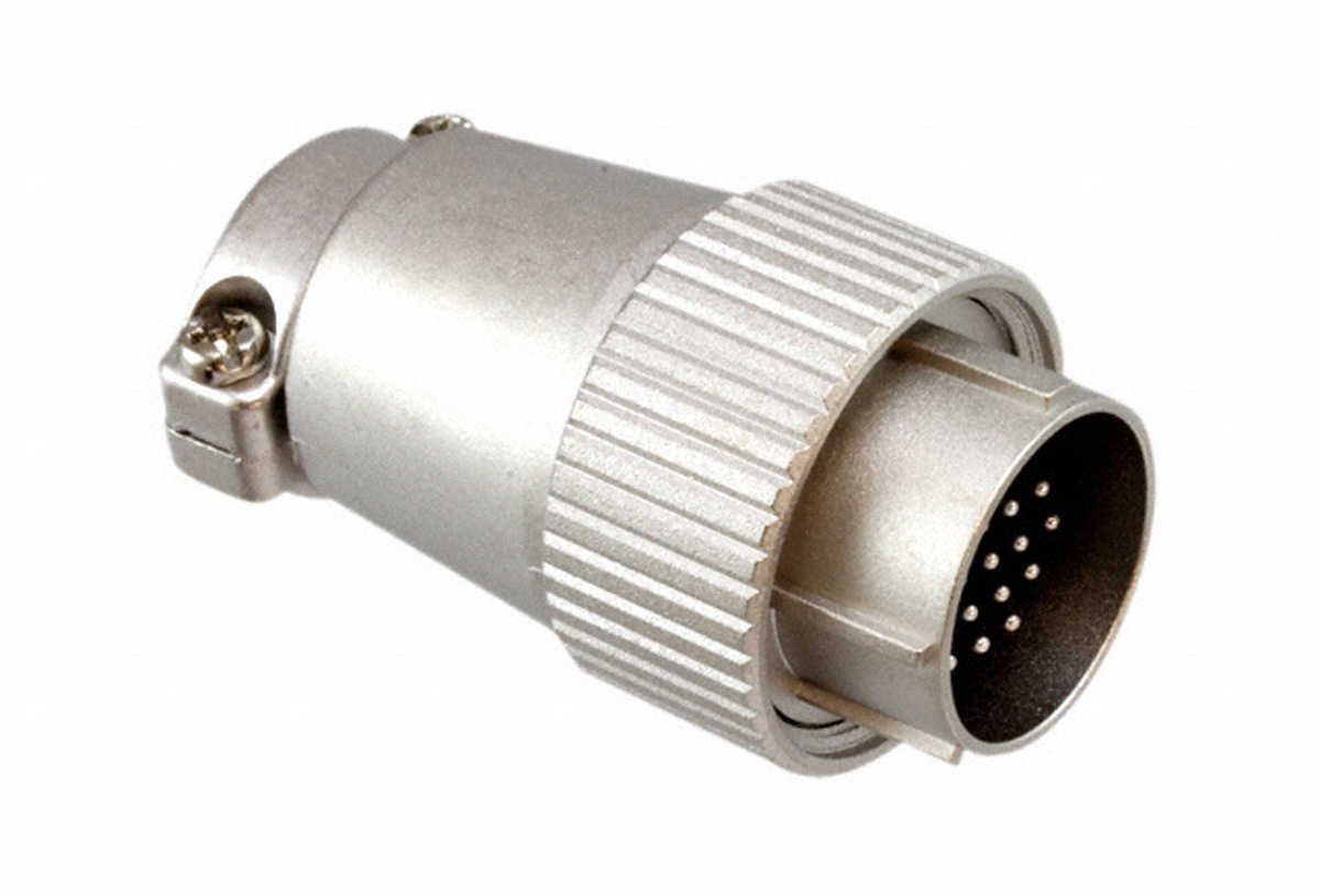 Hirose Circular Connector, 16 Contacts, Cable, M26 Connector, Plug, Male, JR Series