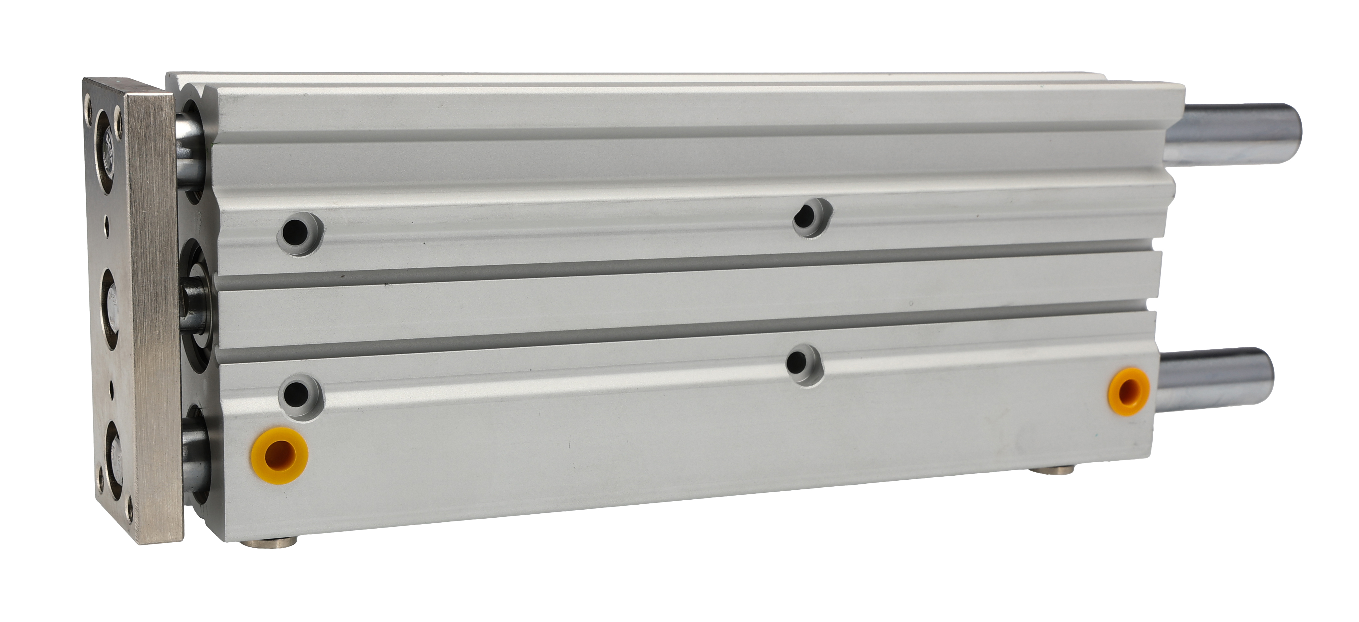 RS PRO Pneumatic Guided Cylinder - 25mm Bore, 125mm Stroke, Double Acting