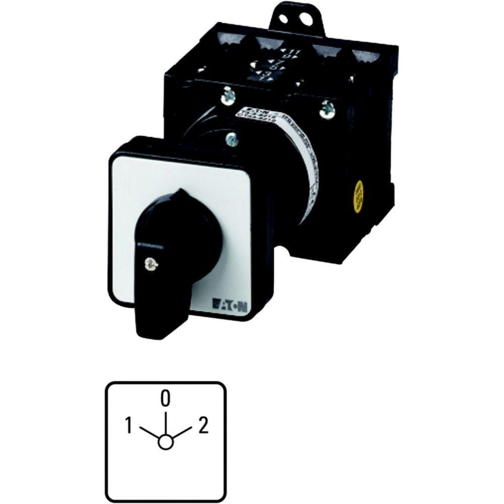Eaton, 3P 5 Position 60° Changeover Cam Switch, 690V (Volts), 32A, Short Thumb Grip Actuator