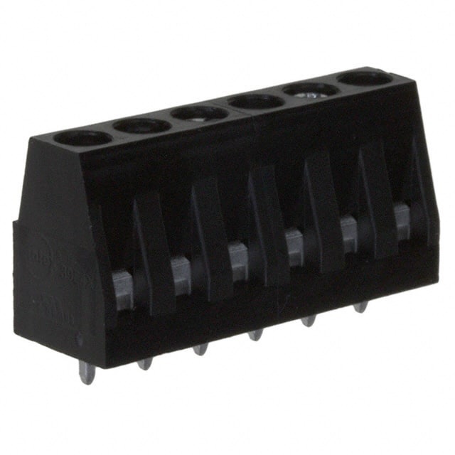 Molex 39544 Series PCB Terminal Block, 6-Contact, 5.08mm Pitch, Vertical Mount, 1-Row