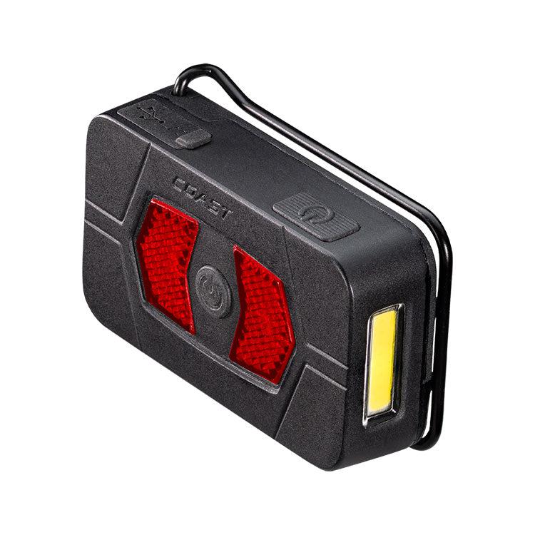 Coast LED Torch Black - Rechargeable 200 lm