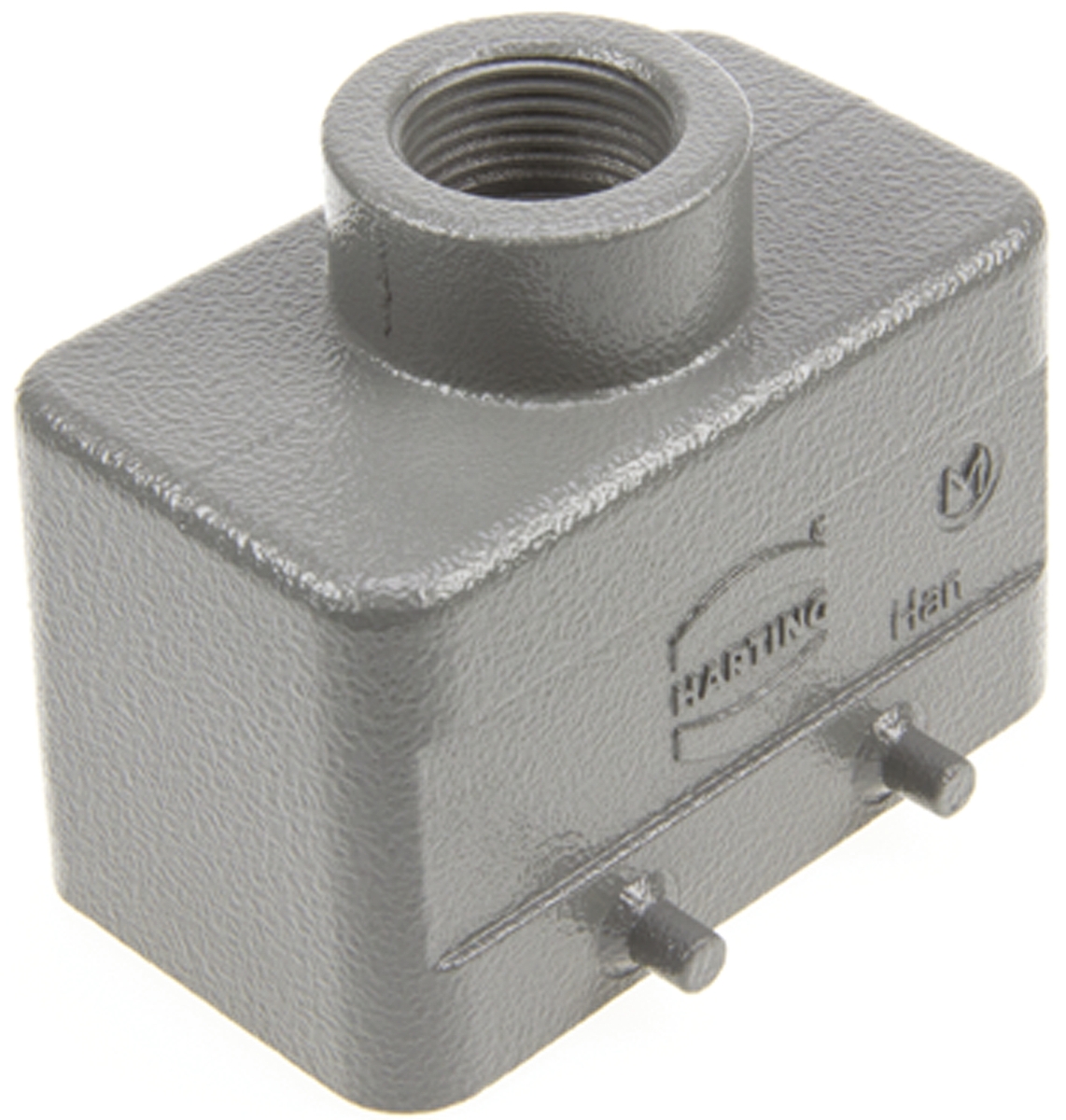 HARTING Han B Heavy Duty Power Connector Hood, M20 Thread, Top Entry
