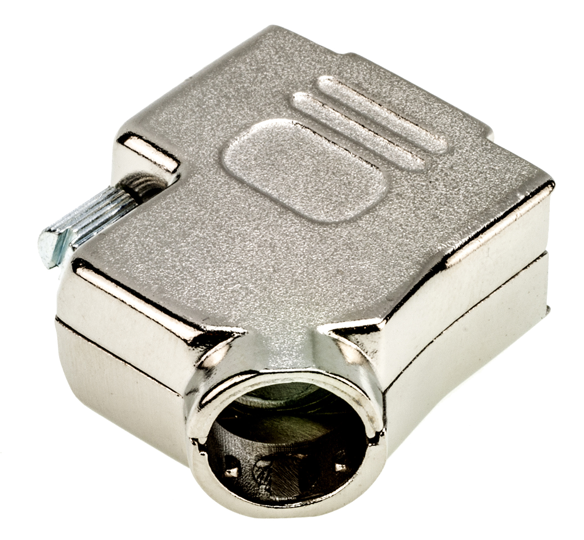 MH Connectors MHD45ZK Series Zinc Angled D Sub Backshell, 9 Way, Strain Relief