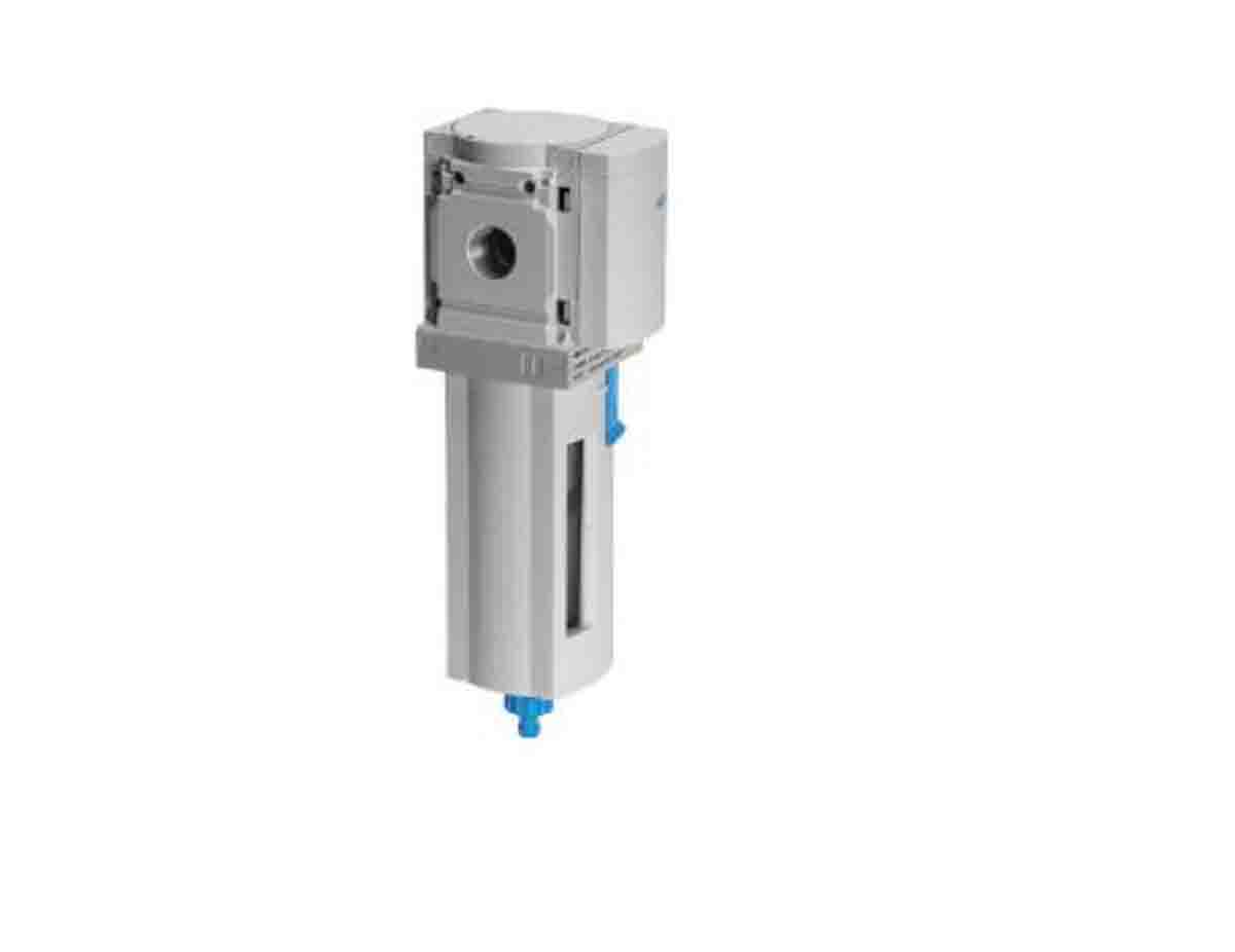Festo MS series G 1/4 0bar to 14 bar Pneumatic Filter 360L/min max with Manual drain