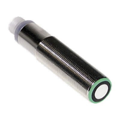 Pepperl + Fuchs Ultrasonic Barrel Proximity Sensor, M18, 70 → 1000 mm Detection 0-10 V, 15 → 30 V