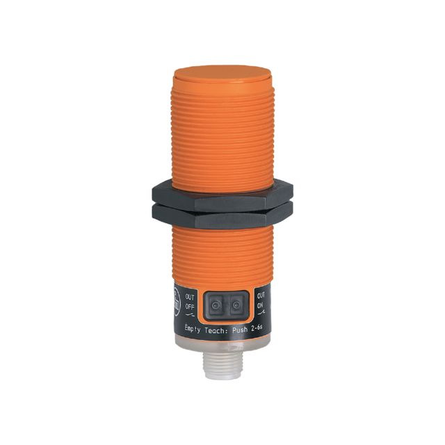 ifm electronic Capacitive Threaded Barrel Proximity Sensor, M30, 20 mm Detection, 2-Wire NO/NC, 24 → 230 V