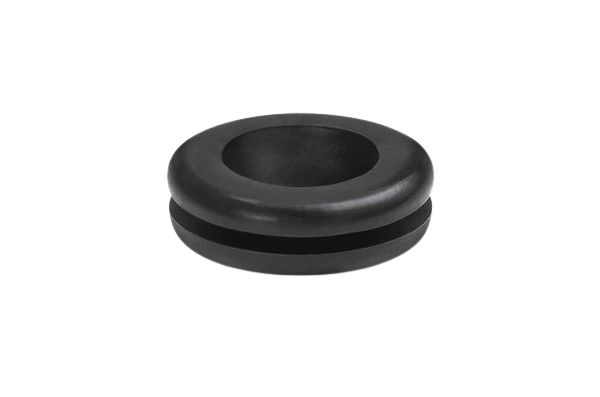 HellermannTyton HV Black PVC 9.5mm Cable Grommet for Maximum of 5mm Cable Dia. 633-04010 HV1401-PVC-FR-BK