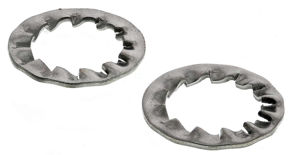 RS PRO A4 316 Stainless Steel Internal Tooth Shakeproof Washer, M12, DIN 6798J