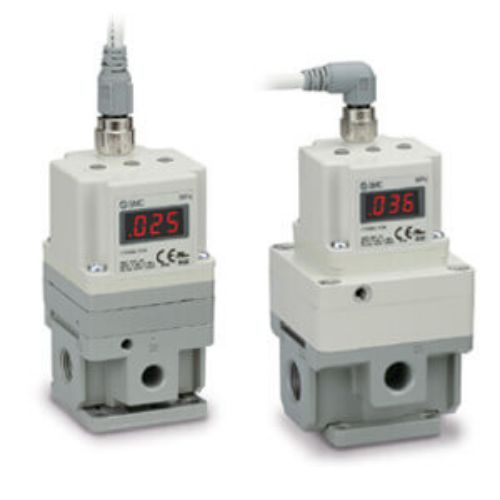 SMC G 3/8 Pneumatic Regulator - 0.005MPa to 1MPa, Rc 1/4 in, 1Mpa max. input, ITV2050