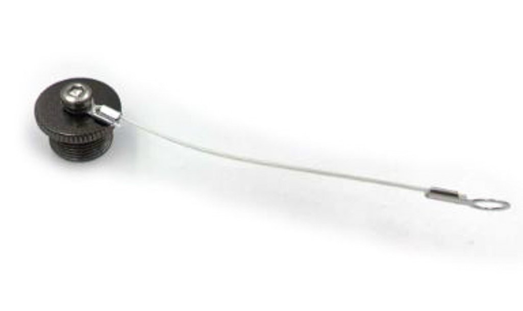RS PRO Male Circular Connector Dust Cap IP67 Rated, with Nickel Finish, Zinc Alloy