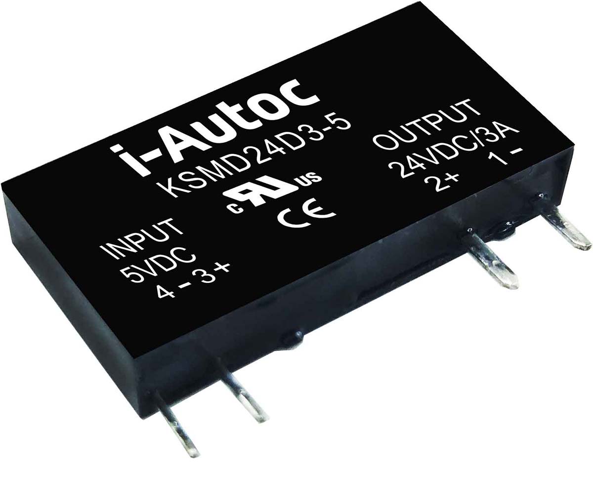 i-Autoc Solid State Relay, 4 A Load, PCB Mount, 58 V dc Load, 15 V dc Control