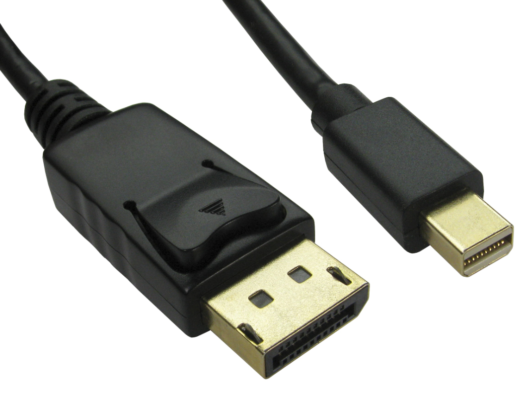 RS PRO Male Mini DisplayPort to Male DisplayPort, PVC  Cable, 4K, 2m