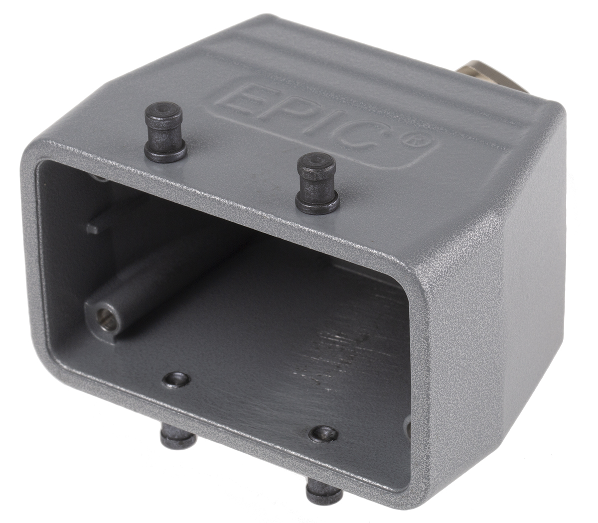 EPIC H-BE Heavy Duty Power Connector Hood, 10 Contacts, M20 Thread, Top Entry