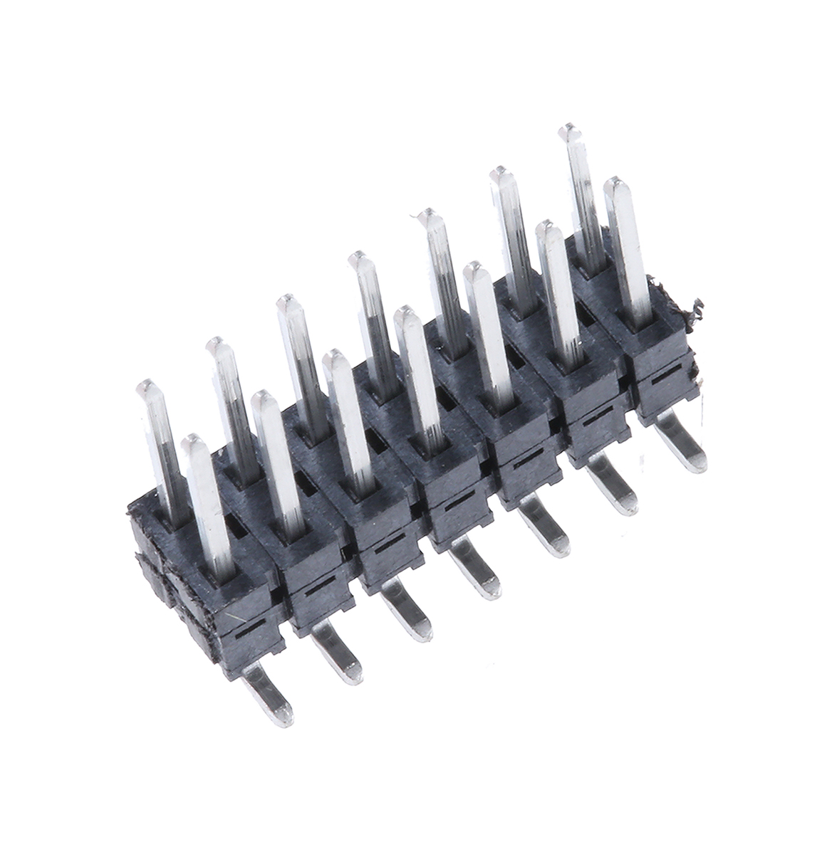 Samtec TW Series Straight Surface Pin Header, 14 Contact(s), 2 mm Pitch, 2 Row, Unshrouded