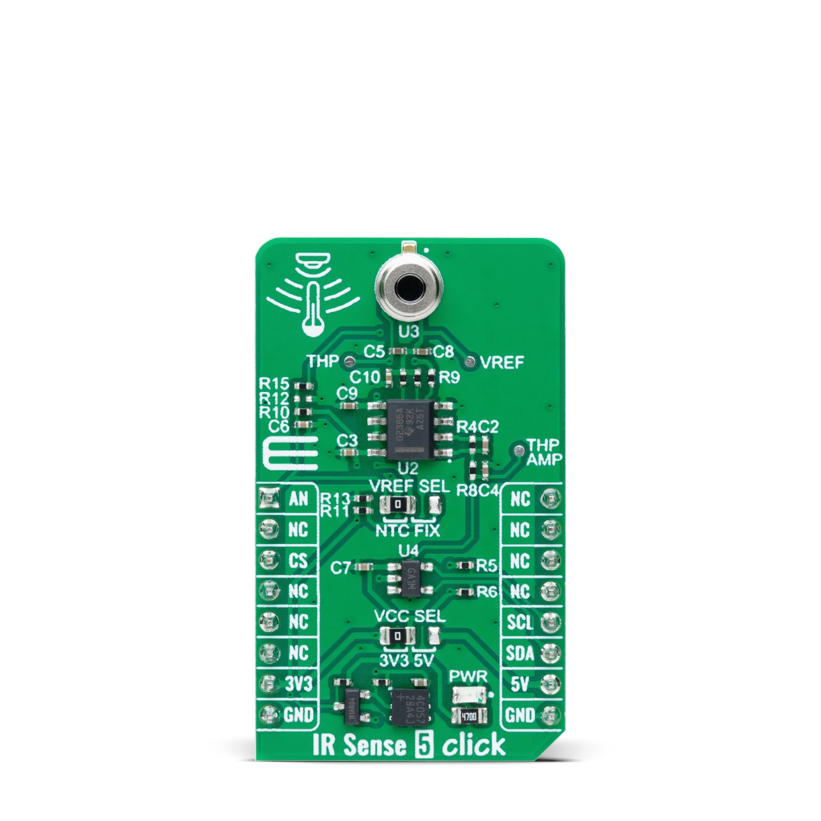 MikroElektronika Temperature & Humidity Sensor Sensor Board for IR Sensor Industrial Use