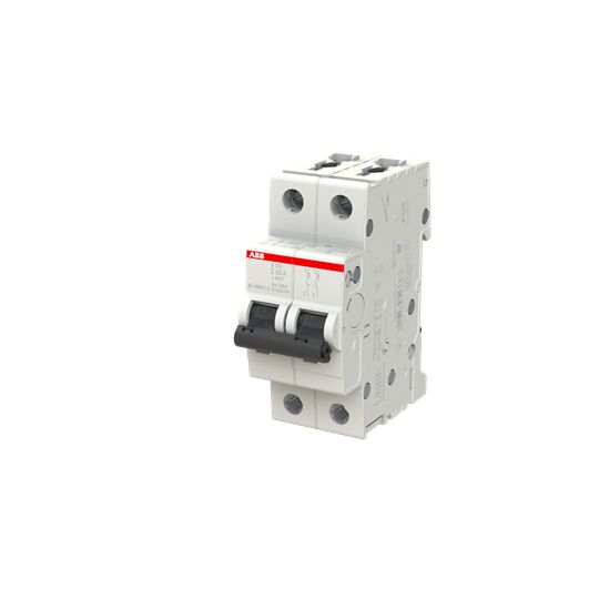 ABB System Pro M Compact S200 MCB, 2P, 50A, Type Z, 400V AC, 125V DC, 10 kA Breaking Capacity
