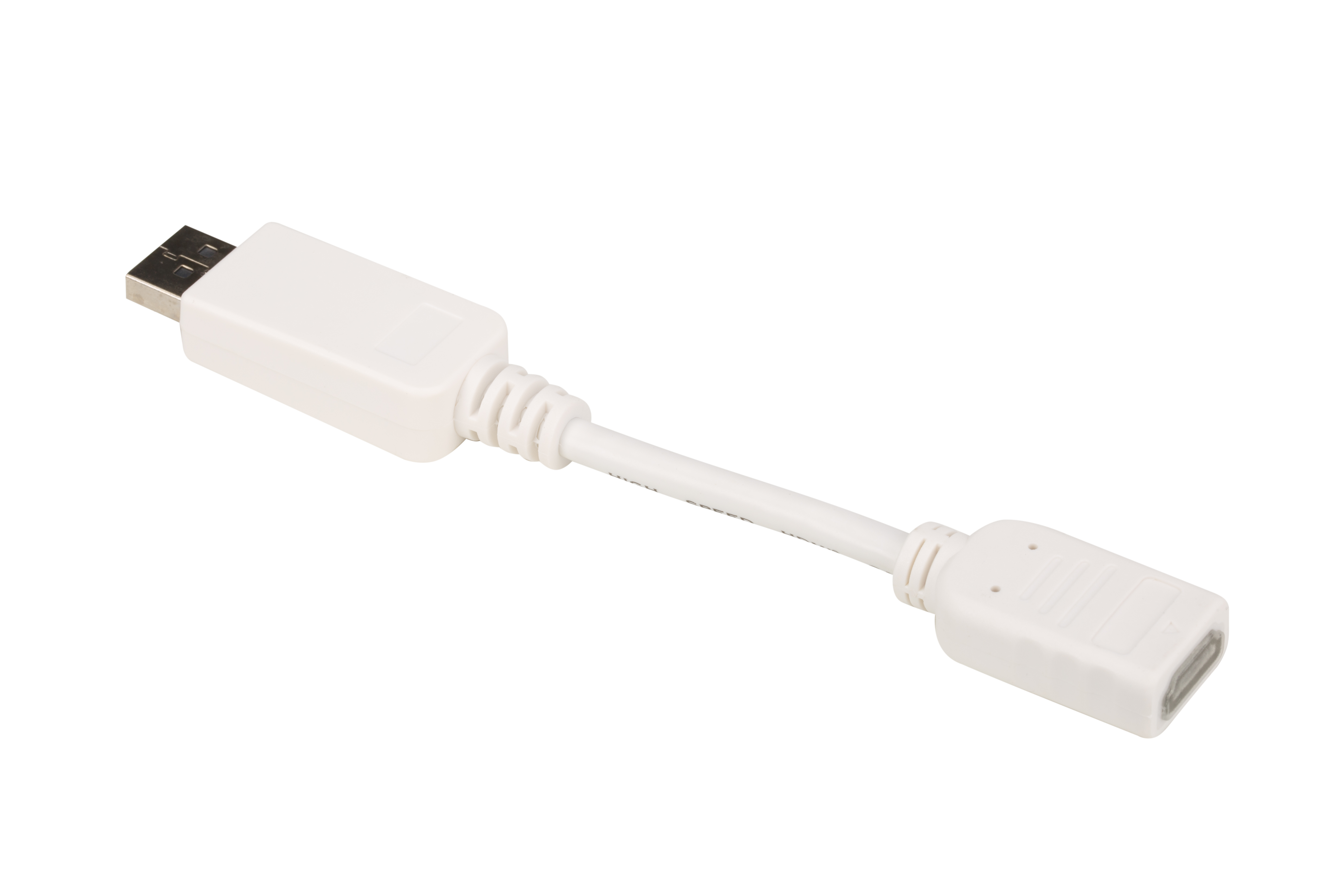 RS PRO Male DisplayPort to Female HDMI, PVC  Cable, 150mm